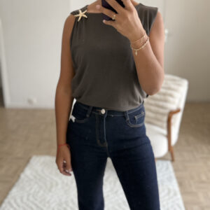 Top ETOILE marron