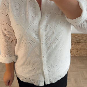 Chemise BRODERIE Blanche GT