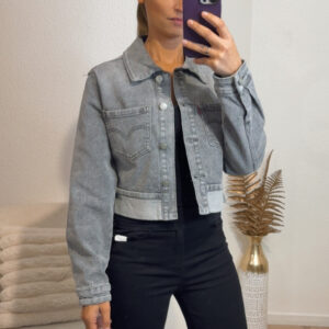 Veste JEANS GRISE