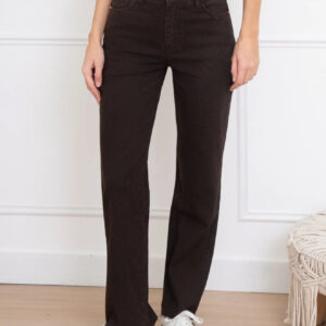 JEANS LEOPARD WIDELEG
